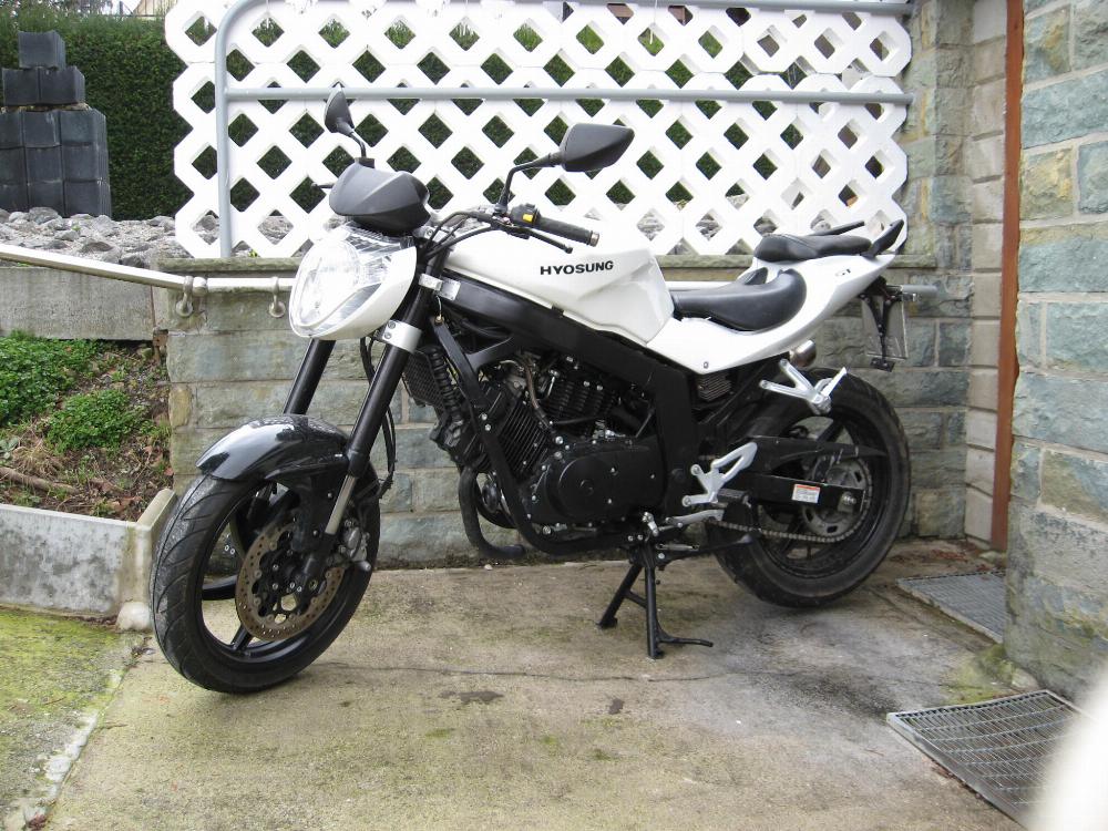 Motorrad verkaufen Hyosung YGT 250 Ankauf